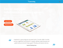Tablet Screenshot of leanlinking.com